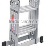 Finether 12.1 FT Heavy Duty Aluminum Multi Purpose Folding Extension Ladder With 2 Panels 330lb Capacity thumbnail-1