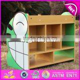 2017 New Design Double Sided Frog Wooden Kids Toy Storage W08C213 thumbnail-5