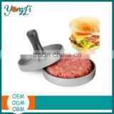 2016 Kitchen Tool Meat Aluminum Mini Hamburger Patty Mold Maker Burger Press thumbnail-1