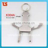 2014 New Mini Stainless Steel Multi Function Pocket Keychain Kinfe Tools K304A thumbnail-1