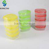 Plastic 5pcs Picnic Box Set for Food thumbnail-1