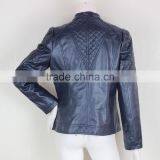 2017 Fashion Design Leather Jacket for Women thumbnail-3