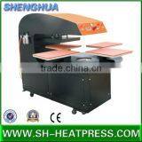 Four Stations Heat Transfer Machine,Heat Transfer Press Machine With 4 Stations, Design Different Size CE Approved. thumbnail-1