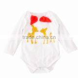 Hot Sale Baby Clothes Newborn Golden Deer Rompers and Dot Socks Kneepads thumbnail-2