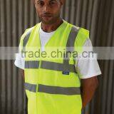High Visibility 3M Reflective Waistcoat Custom Logo Printed thumbnail-1
