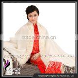 CX-B-P-41F 2015 New Style Knitted Ladies Cashmere Shawl Cape thumbnail-3