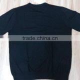 Men's V-neck 100% Wool Winter Design Sweater(mswool420) thumbnail-6