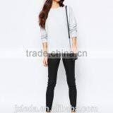 Fashion Women High Quality Raglan Long Sleeves Sweatshirt thumbnail-2