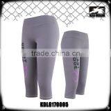 Womens Fitness Wear Custom Logo Anti-static Yoga Capri Pants