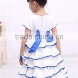 MGOO New Latest Design Fashion Girl Party Dress Flowers Layers Cute Satin Formal Dress 33033 thumbnail-6