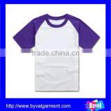 100% Cotton Kids t Shirt Wholesale Kids Plain Tshirt for Printing thumbnail-1
