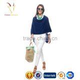 2016 Super Soft Luxury Women Cashmere Wool Poncho Crochet thumbnail-2