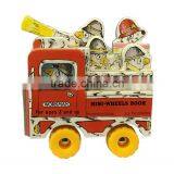 Mini-wheels Book Children Board Book Grey Board Die Cutting Book Customizable Puzzle Book thumbnail-2