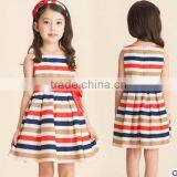 Flower Girl Dresses Children Frocks Design Stripe Tutu Dress 2015 New Design Fashion Baby Dress Children thumbnail-2
