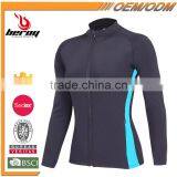 Beroy Custom Long Sleeve Zip Up Workout Jacket, Fitness Tracksuit Jogging Tops Running Jacket