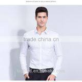 Classic italian bamboo solid color business formal men's shirt with good offer