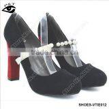 Fashion Pearl Elastic Shoe Straps No-slip Shoelaces Shoes Decor Accessories thumbnail-1