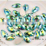Teardrop ColorAB Sew on Rhinestones,sew on Crystal Stones thumbnail-2