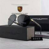 Man Woman Metal Polarized Sunglasses thumbnail-2