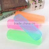 Hot Sale Modern Design Portable Candy Colors Hygienic Travel Camping Toothpaste Toothbrush Holder Protect Case Storage Bo thumbnail-5