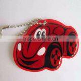 China Glow in the Dark Reflective Acrylic Pendant Toy Keychain for Students thumbnail-1