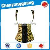 Wholesale Animal Print Latex Waist Shapewear Corset thumbnail-5
