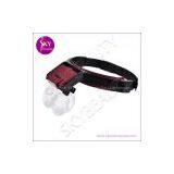 4 Lens Headband Magnifier Glass Loupe, 2 LED thumbnail-1