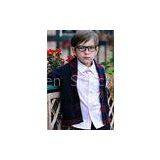 Custom Toddler British Cardigan Sweater Organic Cotton School Uniform thumbnail-1