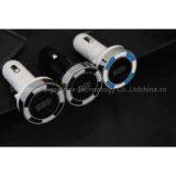 Universal LED Light Adapter 2 Double Dual USB Car Charger/iPhone 5 5C 5S/iPad 2 3 4 thumbnail-1