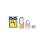 SQUARE BRASS PADLOCK thumbnail-1