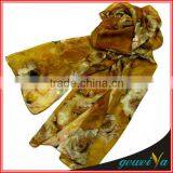 High Quality Digital Printing Wholesale Chiffon Shawl thumbnail-1