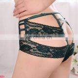 Cheap Hipster Lace Briefs Sexy Night Panties Open Crotch Underwear thumbnail-3