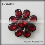 Ladies Red Crystal Shoe Accessories