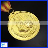 metal gold medal award for football game