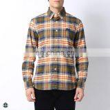 T-MSS533 Slim Fit Designer Check Wholesale Flannel Shirt for Men thumbnail-1