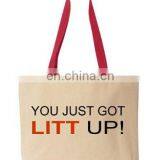 Hot Sale High Quality Plain Cotton Tote Bag thumbnail-4