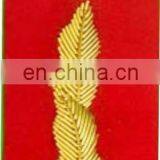 Officer Uniform Collar Gorgets, Police Goergets, Military Gorgets, British Gorget With Oak Leaf Embroidery thumbnail-2