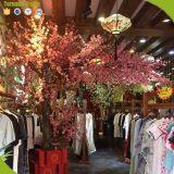 Wedding Pink 200 Cm Height Wood Material Artificial Cherry Blossom Tree thumbnail-4