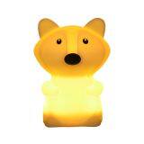 3D LED Silicone Acrylic Friendship Kids Sensor Batteries Small Baby Animal Night Bed Light Remote Control Lamps With USB Charger thumbnail-3
