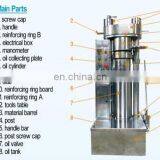 Hydraulic Olive Oil Press Machine Sesame Oil Extraction Machine Palm Kernel Oil Presser thumbnail-5