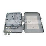 Wall Pole Mounting Outdoor FTTH Mini Fiber Optic Terminal Distribution Box With Fiber Pigtail Adapter thumbnail-2