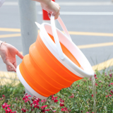 Plastic Folding Bucket Mould Portable Outdoor Folding Water Car Washing Mould Plastic Injection Mould thumbnail-3