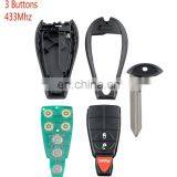 Wholesale Hot Sale High Quality Car Remote Control Key 433Mhz 3 Buttons Car Door Key for Dodge GQ4-53T 83*40*15mm thumbnail-4