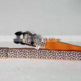 Factory Wholesale Leopard Print Dog Cat Safety Glow Flashing Led Pet Collar thumbnail-1