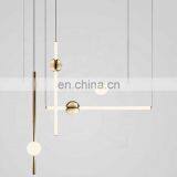 Zhongshan Post Modern Design Decorative LED Hanging Chandelier Pendant Light for Hotel thumbnail-1