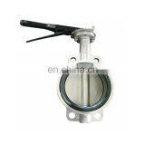 DN100 Cast Iron Body Ductile Disc Plate EPDM Seat Price List Wafer Butterfly Valve With Lever Handle thumbnail-5