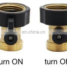 Garden Brass One Way Water Hose Shut Off Valve thumbnail-3