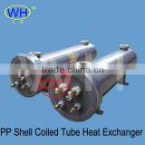 WHC-10.0EC Titanium Tube PVC Shell Heat Exchanger Price thumbnail-4