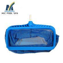 Professional Swimming Pool Cleaner - Spa Leaf Rake,Blue Leaf Skimmer With Mesh Frame Net thumbnail-2