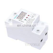 40A 63A 220V Auto Reconnect Over Voltage Under Voltage Protector Protection Device Voltmeter Relay Voltage Protector Monitor thumbnail-3